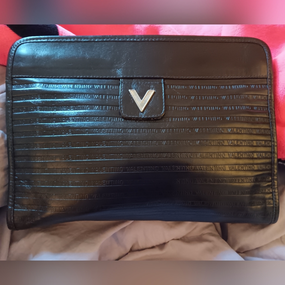 Black Mario Valentino Pouch